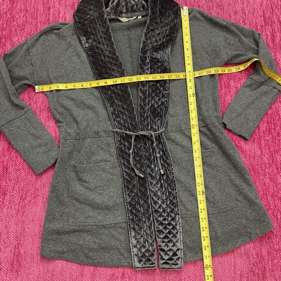 Soft Surroundings Lila Cardigan Sweater Gray Size Large - Picture 7 of 8